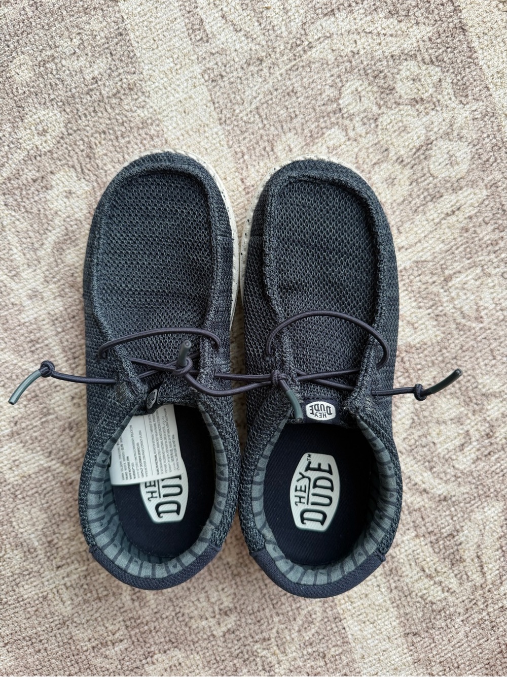 Hey Dude Wally Knit Slip-On Loafers for Kids